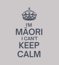 I'm Maori I can't keep calm - Mens Premium Crew Design