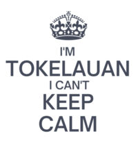 I'm Tokelauan I can't keep calm. - Kids Longsleeve Tee Design