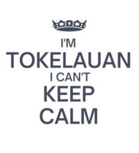 I'm Tokelauan I can't keep calm. - Kids Wee Tee Design
