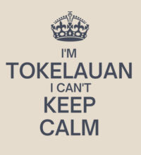 I'm Tokelauan I can't keep calm. - Heavy Duty Canvas Tote Bag Design
