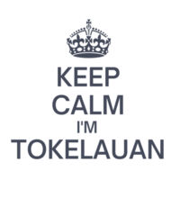 Keep calm I'm Tokelauan - Kids Longsleeve Tee Design