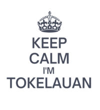 Keep calm I'm Tokelauan - Womens Crop Tee Design