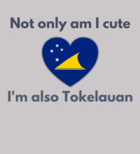 Cute and Tokelauan - Womens Premium Crew Design