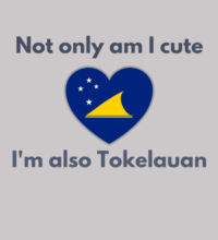 Cute and Tokelauan - Mens Premium Crew Design