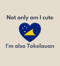 Cute and Tokelauan - Heavy Duty Canvas Tote Bag Design