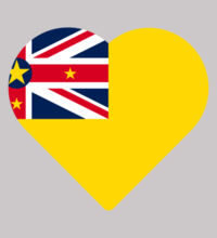 My heart is Niuean - Womens Premium Crew Design