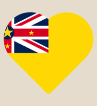 My heart is Niuean - Heavy Duty Canvas Tote Bag Design