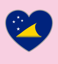 Tokelau Heart  - Kids Wee Tee Design