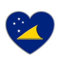 Tokelau Heart  - Womens Crop Tee Design