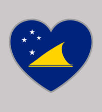Tokelau Heart  - Mens Premium Hood Design