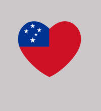 Samoan Heart - Womens Premium Crew Design