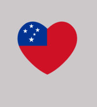 Samoan Heart - Mens Premium Crew Design