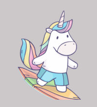 Surfing Unicorn Design