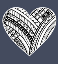 Polynesian Heart - Kids Unisex Classic Tee Design