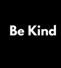 Be Kind.  - Womens Crop Tee Design