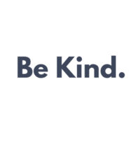 Be Kind. - Tote Bag Design