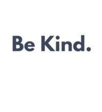 Be Kind. - Womens Curve Longsleeve Tee Design