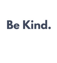 Be Kind. - Womens Maple Tee Design