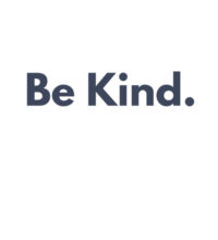 Be Kind. - Mens General Long Sleeve Tee Design