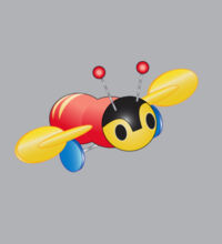 Kiwi Buzzy Bee - Mini-Me One-Piece Design