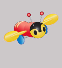 Kiwi Buzzy Bee - Mens Premium Crew Design