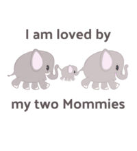 Two Mommies - Cushion cover Design