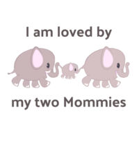 Two Mommies - Kids Wee Tee Design
