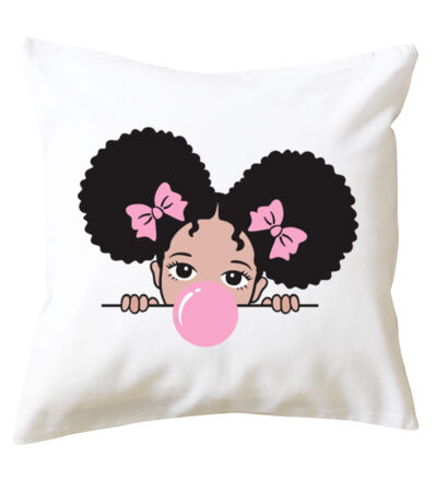 Bubble Girl - Cushion cover Thumbnail