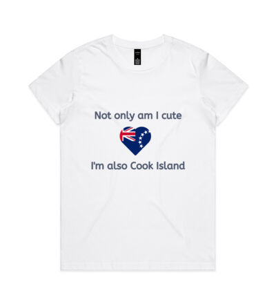 Cute and Cook Island - Womens Maple Tee Thumbnail