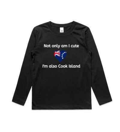 Cute and Cook Island - Kids Longsleeve Tee Thumbnail