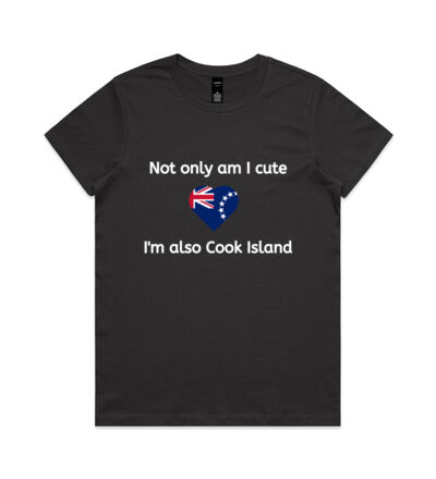 Cute and Cook Island - Womens Maple Tee Thumbnail