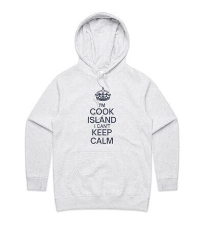 I'm Cook Island I can't keep calm. - Womens Supply Hood Thumbnail