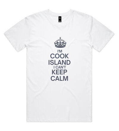 I'm Cook Island I can't keep calm. - Mens Staple T shirt Thumbnail