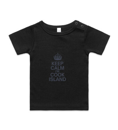 Keep calm I'm Cook Island - Kids Wee Tee Thumbnail