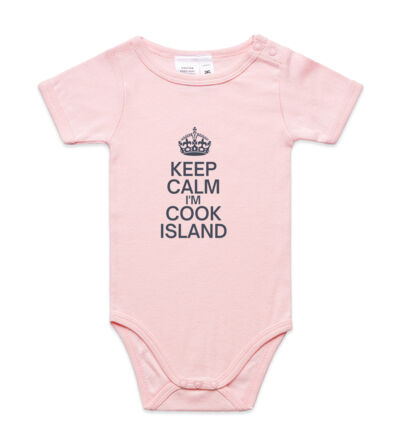 Keep calm I'm Cook Island - Mini-Me One-Piece Thumbnail