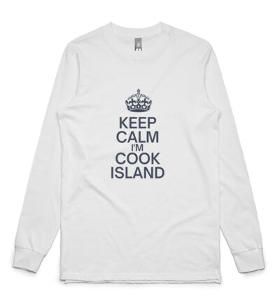 Keep calm I'm Cook Island - Mens Base Longsleeve Tee Thumbnail