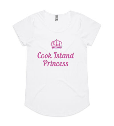 Cook Island Princess - Womens Mali Tee Thumbnail