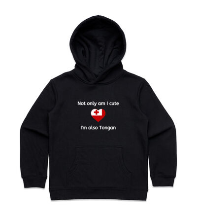 Cute and Tongan - Kids Supply Hoodie Thumbnail