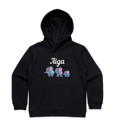 Elephant Aiga - Kids Supply Hoodie Thumbnail