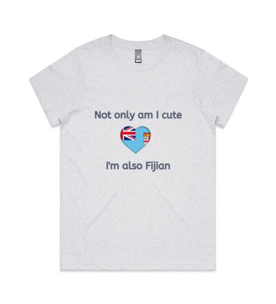 Cute and Fijian - Womens Maple Tee Thumbnail