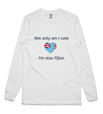 Cute and Fijian - Mens Base Longsleeve Tee Thumbnail