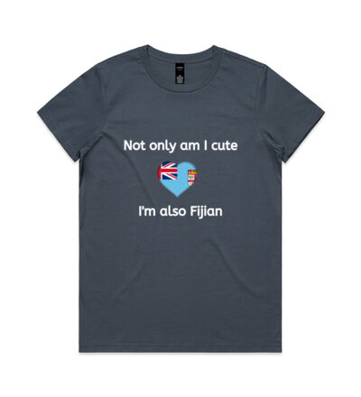 Cute and Fijian - Womens Maple Tee Thumbnail