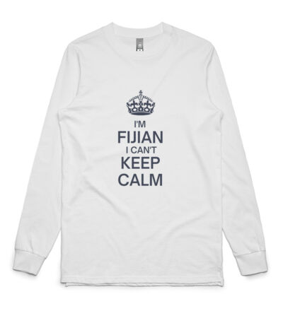 I'm Fijian I can't keep calm. - Mens Base Longsleeve Tee Thumbnail