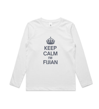 Keep Calm I'm Fijian - Kids Longsleeve Tee Thumbnail