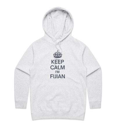 Keep Calm I'm Fijian - Womens Supply Hood Thumbnail