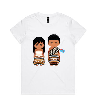 Fijian children - Womens Maple Tee Thumbnail