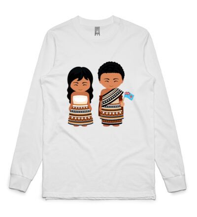 Fijian children - Mens Base Longsleeve Tee Thumbnail