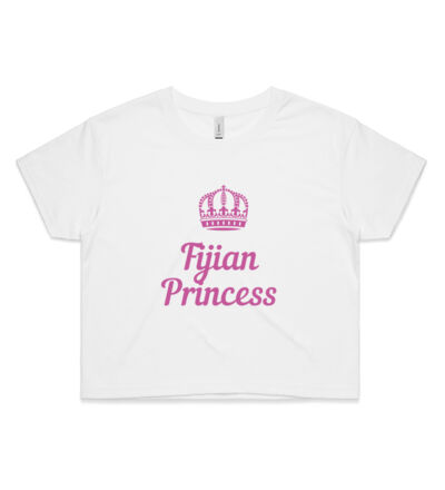 Fijian Princess - Womens Crop Tee Thumbnail