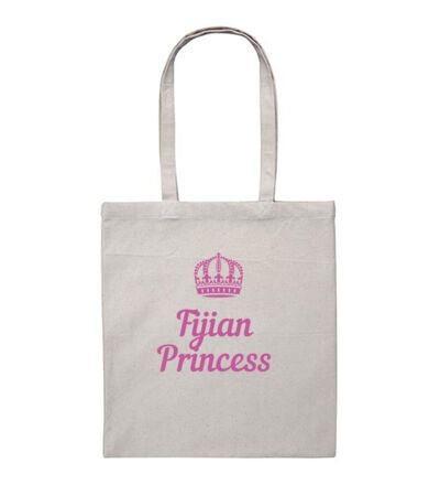 Fijian Princess - Heavy Duty Canvas Tote Bag Thumbnail