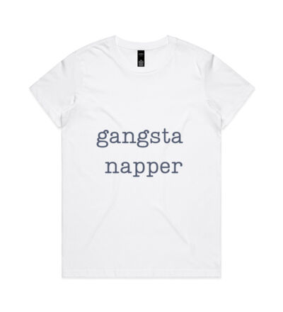 Gangsta Napper - Womens Maple Tee Thumbnail